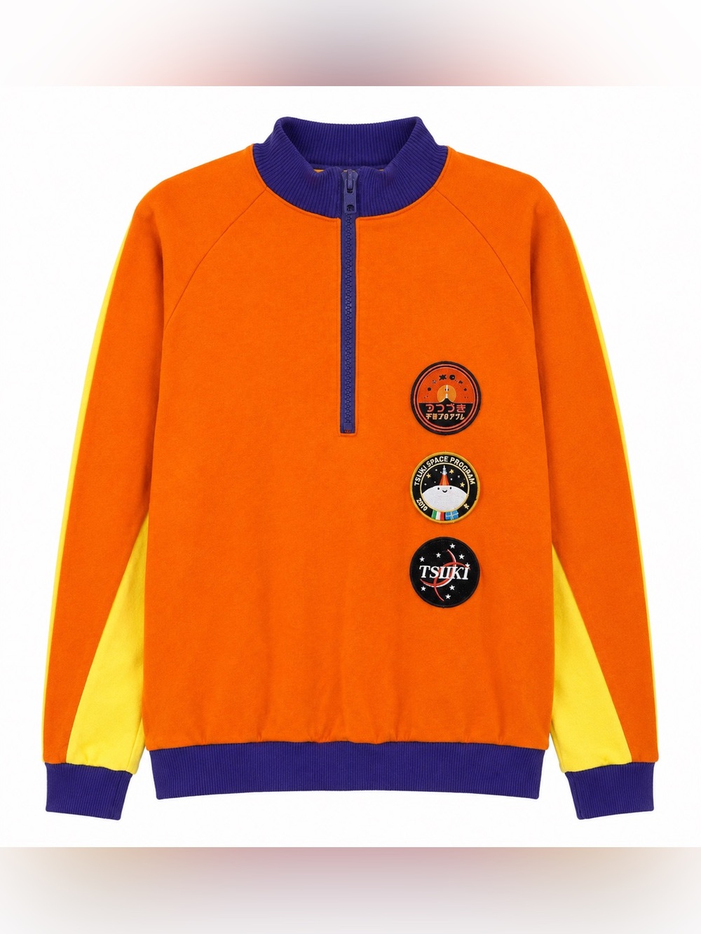 Tsuki Market Multicolored Sweatshirt Size Small Astronaut Space Program